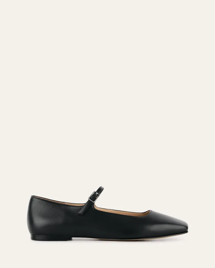 jomercer Serenity casual flats black leather Women CASUAL