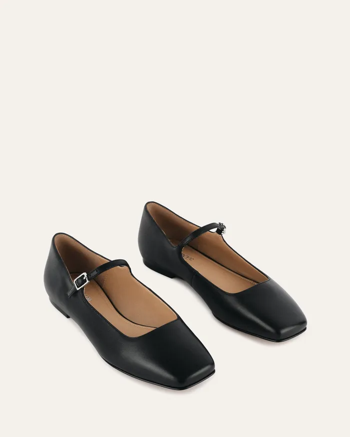 jomercer Serenity casual flats black leather Women CASUAL jomercer Serenity casual flats black leather Women CASUAL