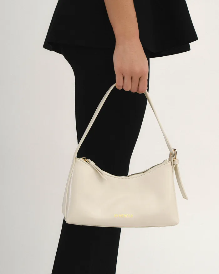jomercer SHOULDER BAGS Women Arlo shoulder bag off white leather jomercer SHOULDER BAGS Women Arlo shoulder bag off white leather