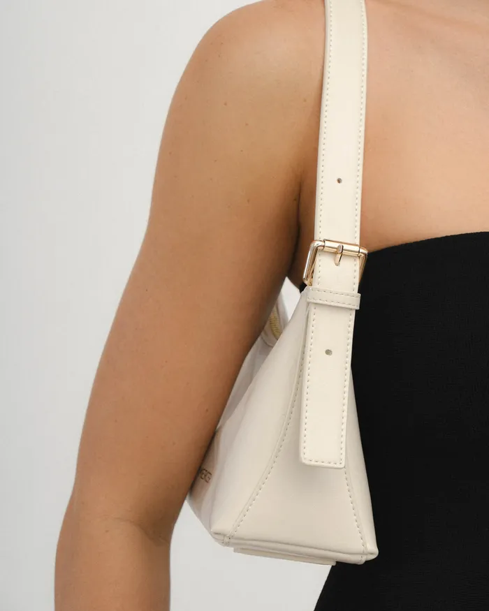 jomercer SHOULDER BAGS Women Arlo shoulder bag off white leather jomercer SHOULDER BAGS Women Arlo shoulder bag off white leather