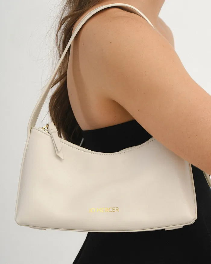 jomercer SHOULDER BAGS Women Arlo shoulder bag off white leather jomercer SHOULDER BAGS Women Arlo shoulder bag off white leather