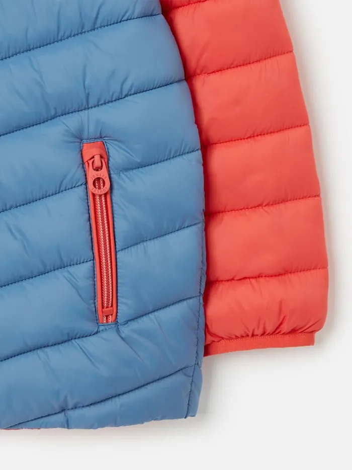 Joules Coats and Jackets Girls PinkBlue Showerproof Coat