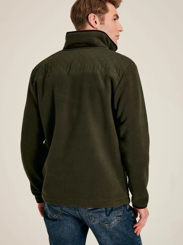 Joules Coats and Jackets Men Green Full Zip Fleece Jacket