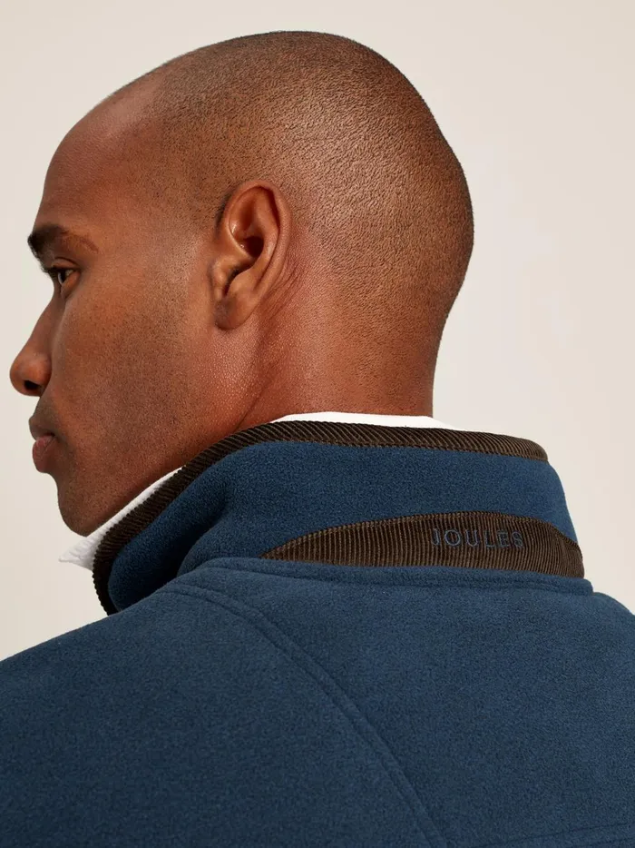Joules Coats and Jackets Men Navy Quarter Zip Fleece
