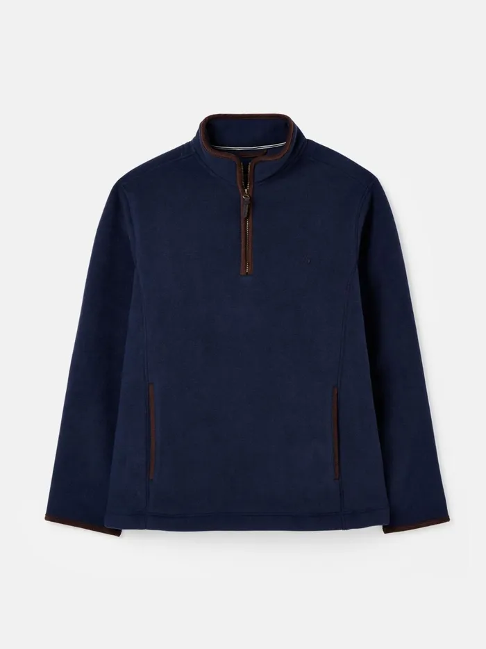 Joules Coats and Jackets Men Navy Quarter Zip Fleece