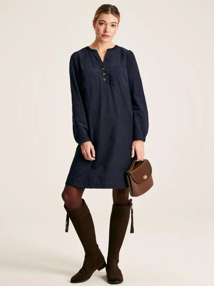 Joules Dresses Women Navy Corduroy Dress