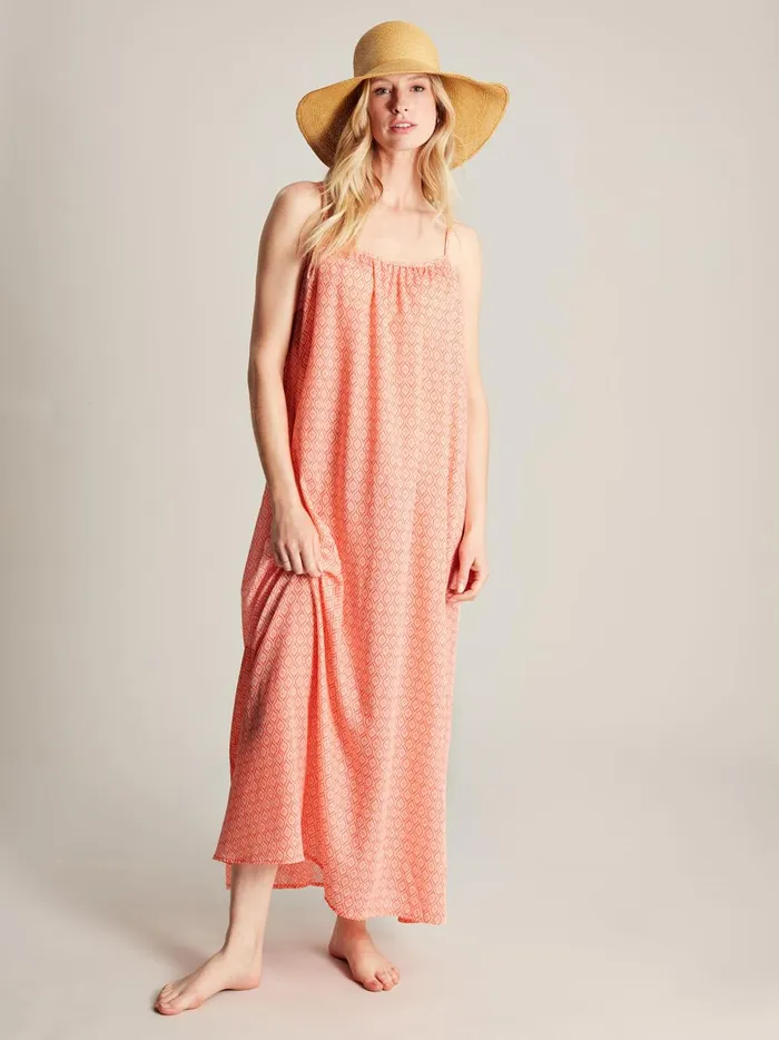 Joules Dresses Women Orange Beach Dress