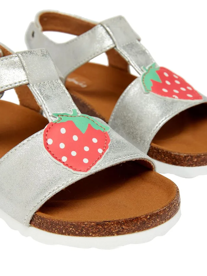 Joules Footwear Girls Grey Sandals