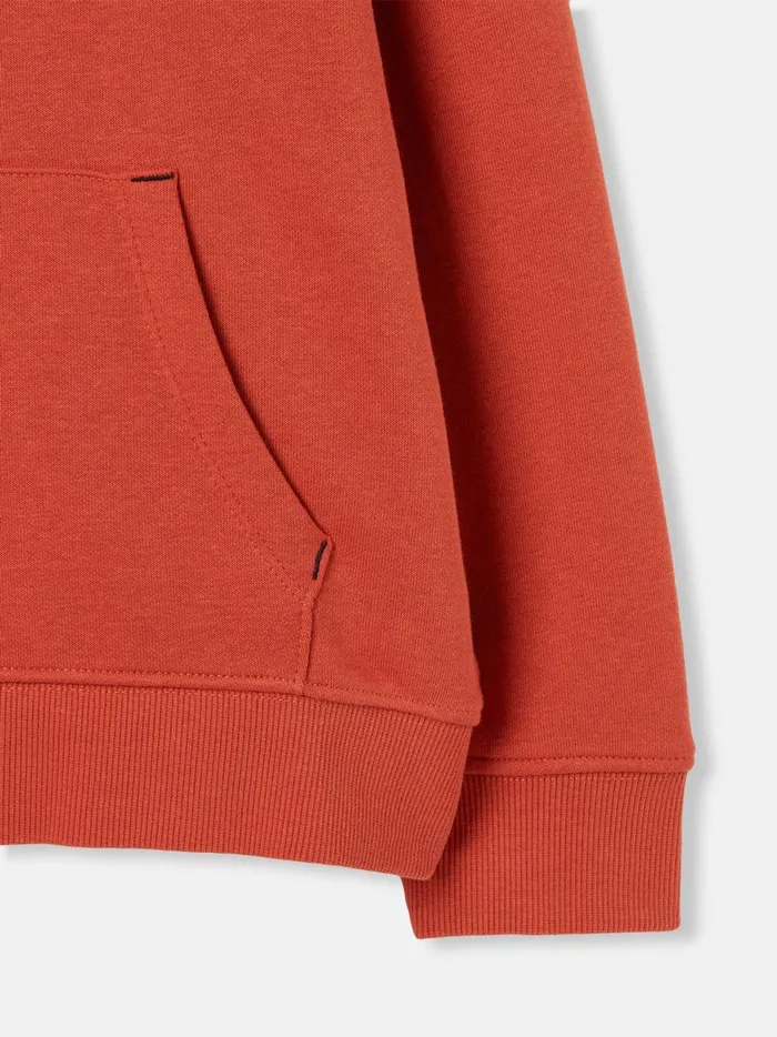 Joules Sweatshirts and Hoodies Boys Orange Hooded Sweatshirt