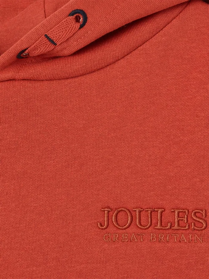 Joules Sweatshirts and Hoodies Boys Orange Hooded Sweatshirt