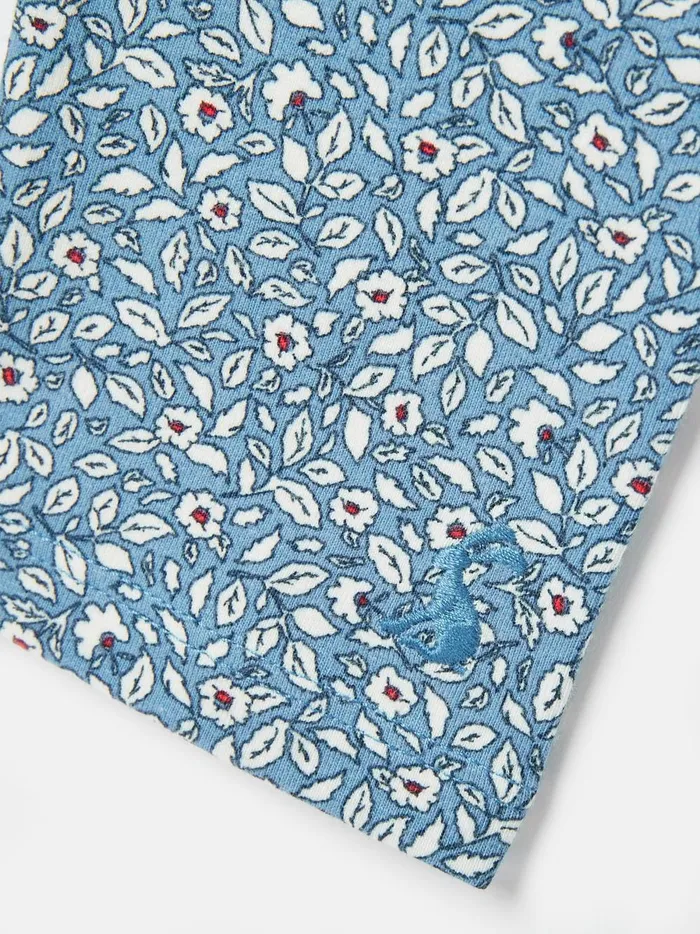 Joules Trousers and Leggings Girls Blue Floral Leggings