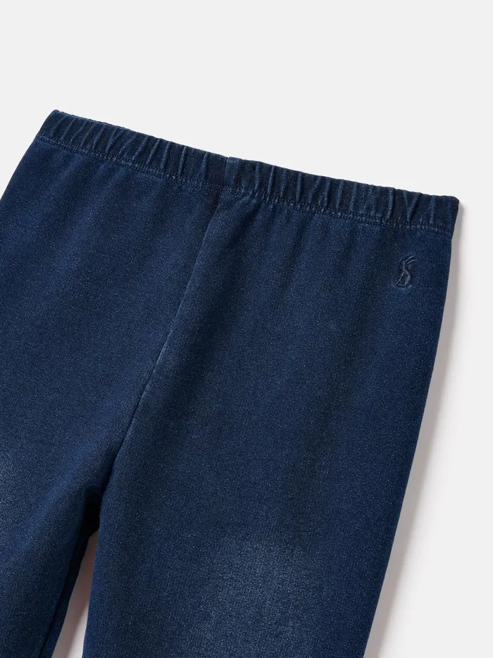 Joules Trousers and Leggings Girls Dark Blue Denim Leggings