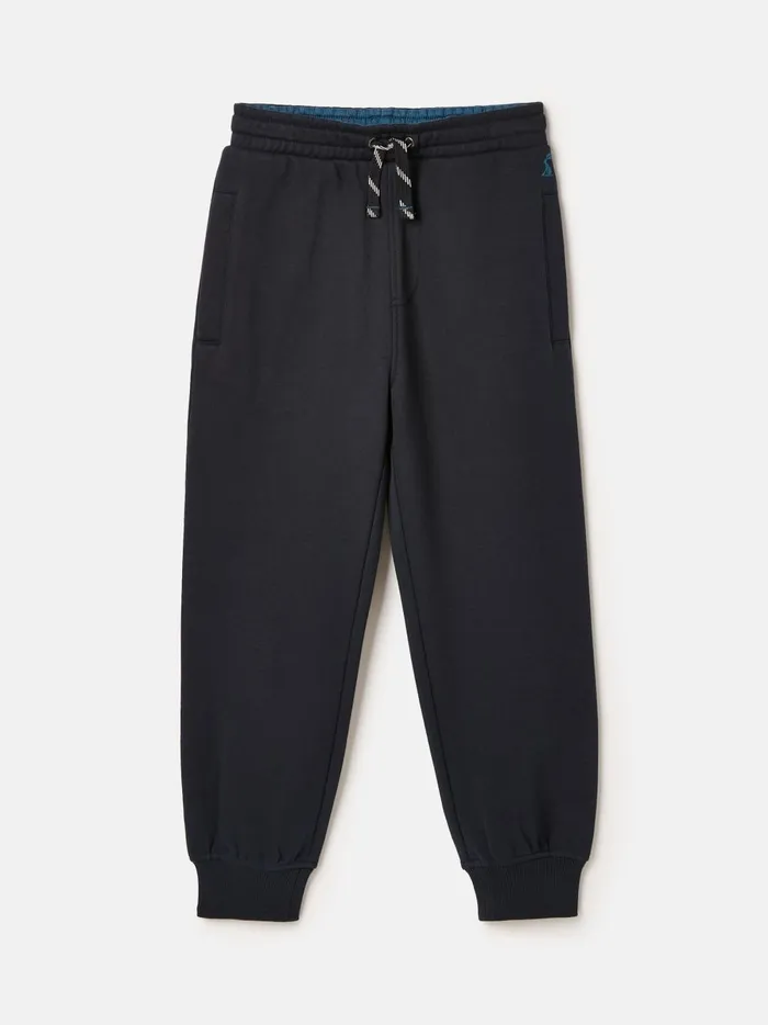 Joules Trousers Boys Navy Jersey Joggers