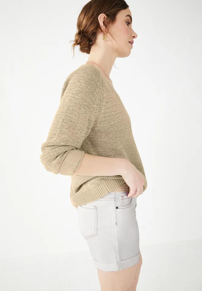 Jumpers and Cardigans Women Hush Daphne VNeck Jumper Ecru