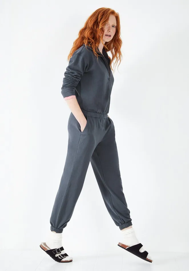 Jumpsuits and Playsuits Women Hush Oasis High Neck Jumpsuit Ebony
