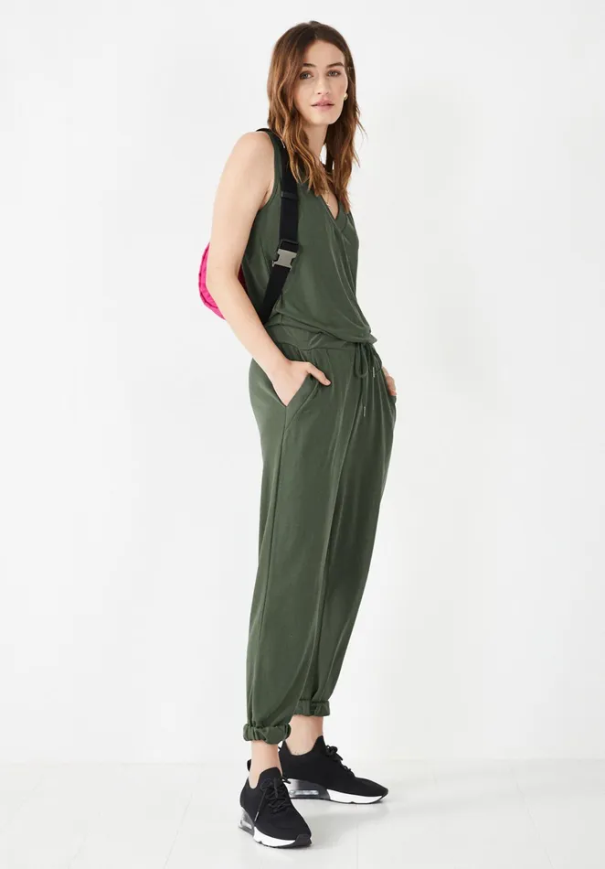 Jumpsuits and Playsuits Women Hush Reina Jersey Jumpsuit Khaki
