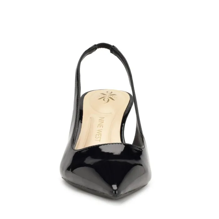 Kately 92159 Slingback Pumps Jet Black Women Nine West Heels Kately 92159 Slingback Pumps Jet Black Women Nine West Heels