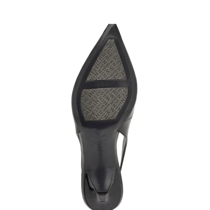 Kately 92159 Slingback Pumps Jet Black Women Nine West Heels Kately 92159 Slingback Pumps Jet Black Women Nine West Heels