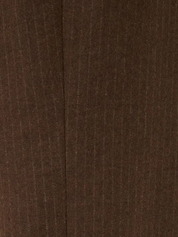 Kemp Wool Pinstripe Trouser Brown Women Jigsaw Suits and Tailoring