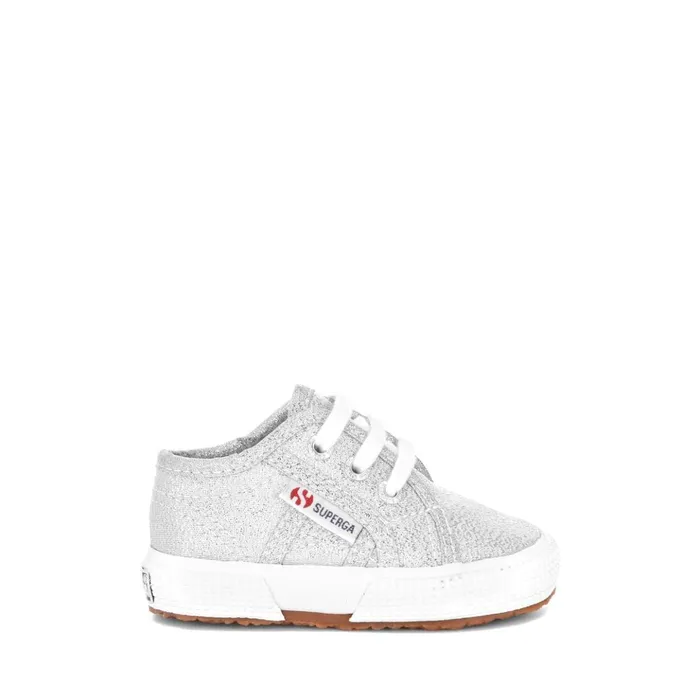 Kids Girl 2750LAMEB Sneaker GREY SILVER Superga Low Cut