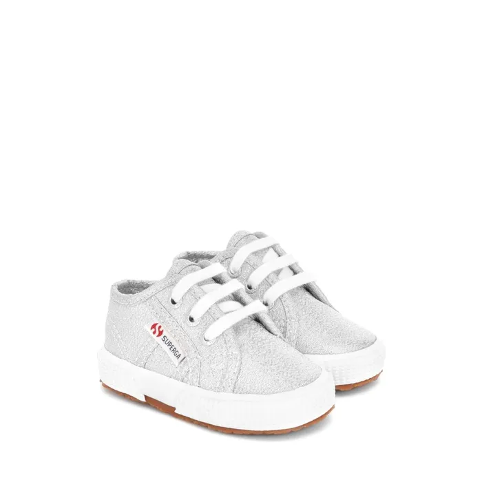 Kids Girl 2750LAMEB Sneaker GREY SILVER Superga Low Cut