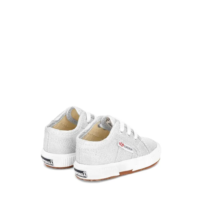 Kids Girl 2750LAMEB Sneaker GREY SILVER Superga Low Cut