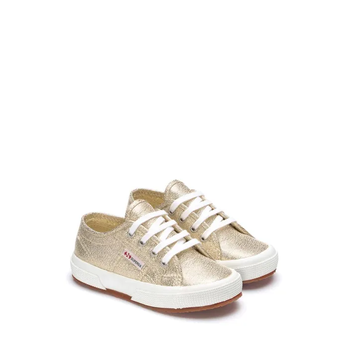 Kids Girl 2750LAMEJ Sneaker YELLOW CADMIUM Superga Low Cut