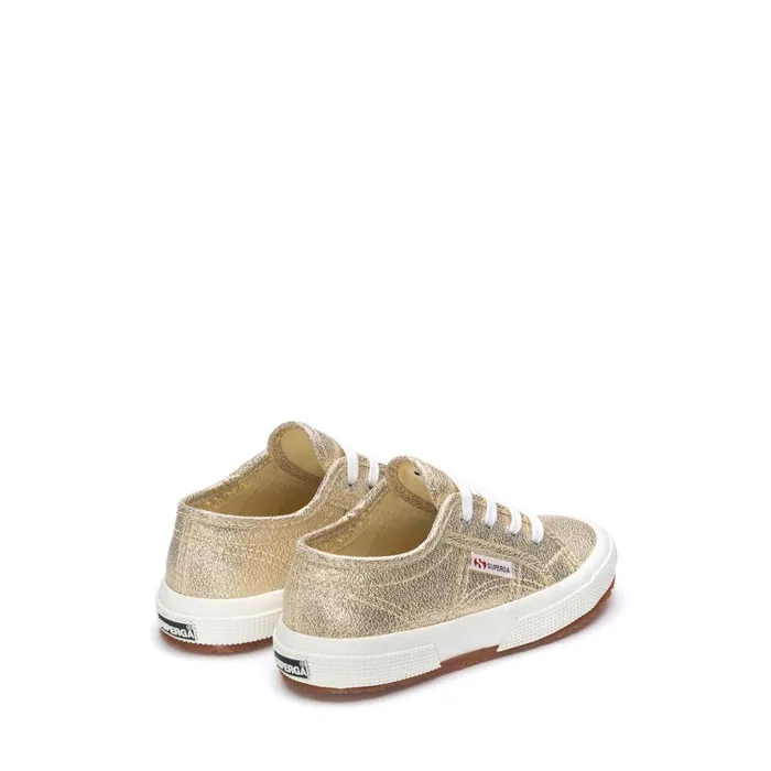 Kids Girl 2750LAMEJ Sneaker YELLOW CADMIUM Superga Low Cut