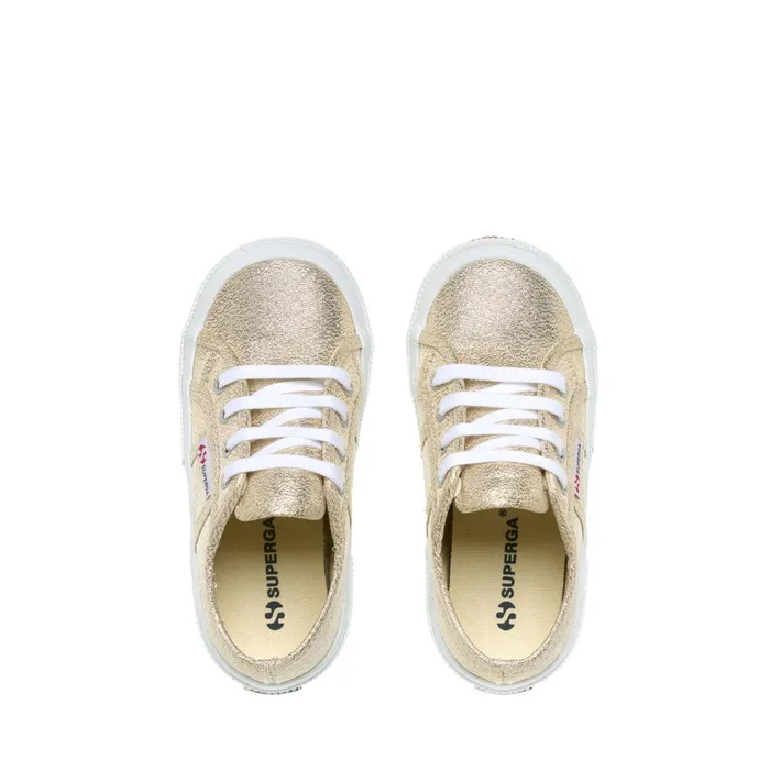 Kids Girl 2750LAMEJ Sneaker YELLOW CADMIUM Superga Low Cut