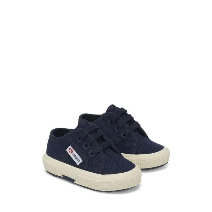Kids Kid Unisex 2750 BABY CLASSIC Sneaker BLUE NAVY Superga Baby Steps