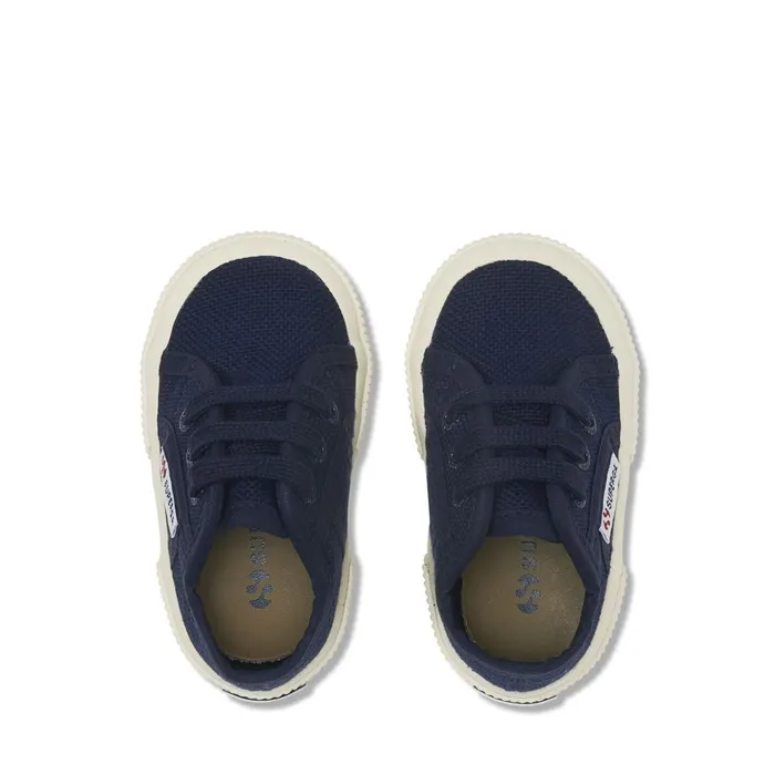 Kids Kid Unisex 2750 BABY CLASSIC Sneaker BLUE NAVY Superga Baby Steps