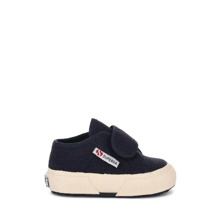 Kids Kid Unisex 2750BSTRAP Sneaker BLUE NAVY Superga Low Cut