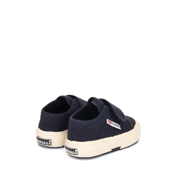 Kids Kid Unisex 2750BSTRAP Sneaker BLUE NAVY Superga Low Cut