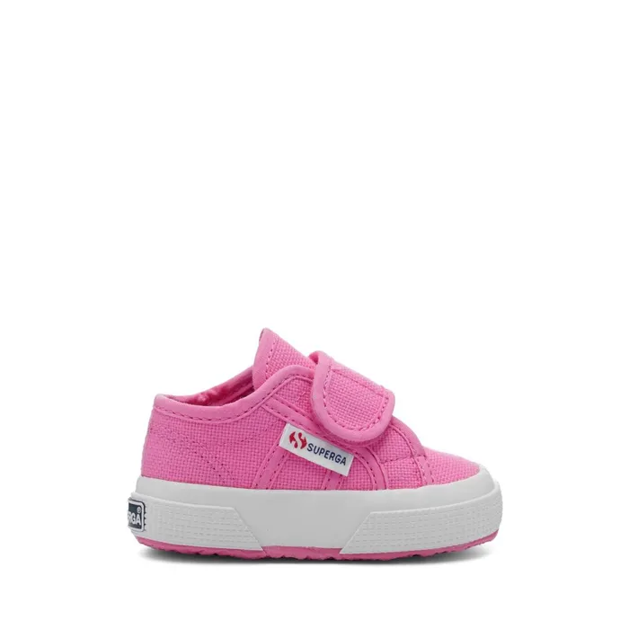 Kids Kid Unisex 2750BSTRAP Sneaker PINK FUCHSIAFAVORIO Superga Low Cut