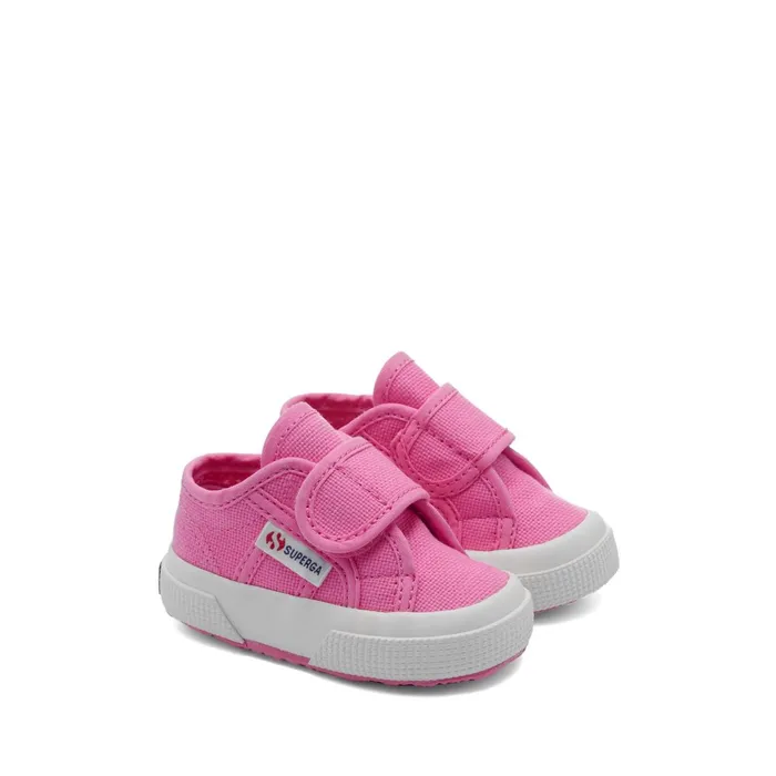 Kids Kid Unisex 2750BSTRAP Sneaker PINK FUCHSIAFAVORIO Superga Low Cut
