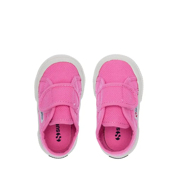 Kids Kid Unisex 2750BSTRAP Sneaker PINK FUCHSIAFAVORIO Superga Low Cut