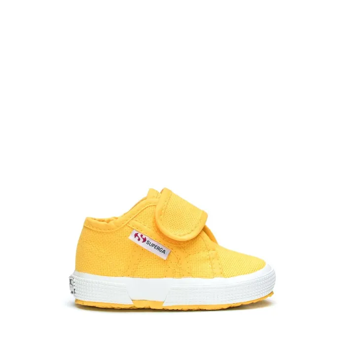 Kids Kid Unisex 2750BSTRAP Sneaker YELLOW RADIANT Superga Low Cut