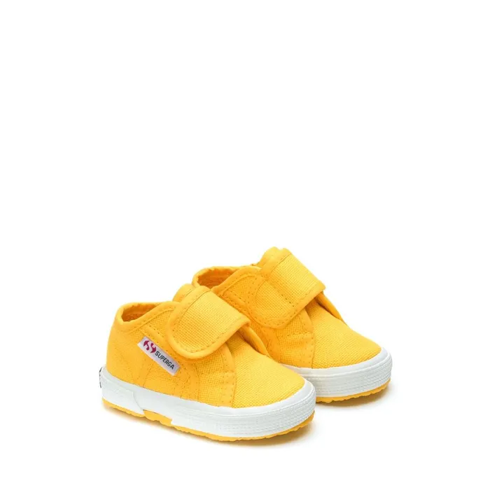 Kids Kid Unisex 2750BSTRAP Sneaker YELLOW RADIANT Superga Low Cut