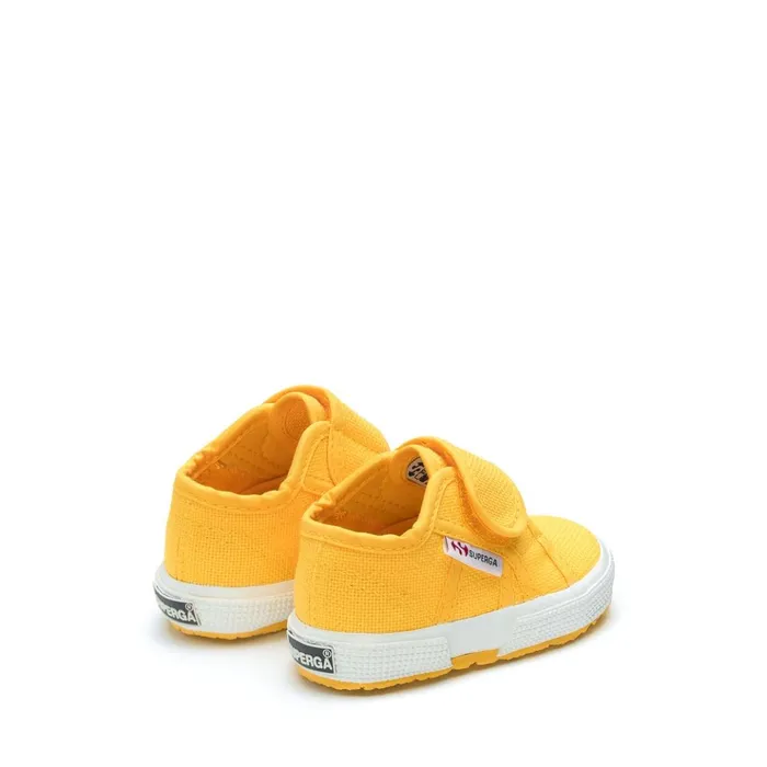 Kids Kid Unisex 2750BSTRAP Sneaker YELLOW RADIANT Superga Low Cut