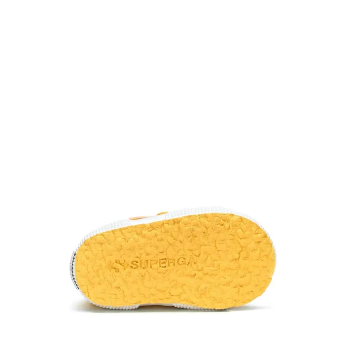 Kids Kid Unisex 2750BSTRAP Sneaker YELLOW RADIANT Superga Low Cut