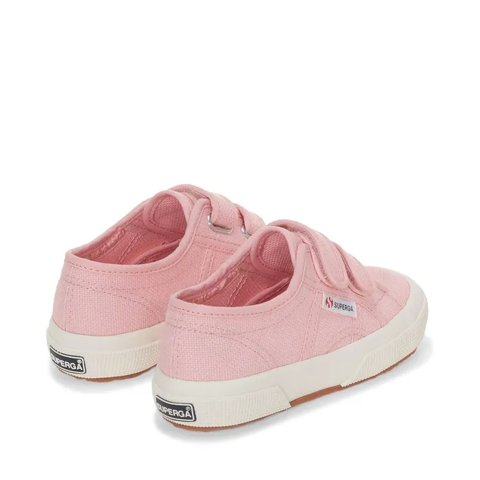 Kids Kid Unisex 2750COTJSTRAP CLASSIC Sneaker PINK TICKLEDFAVORIO Superga Low Cut