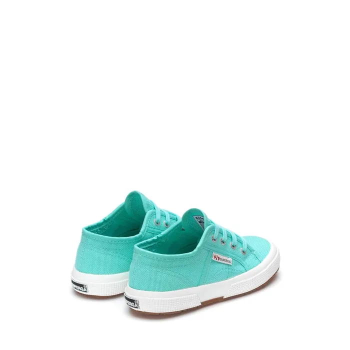 Kids Kid Unisex 2750JCOT CLASSIC Sneaker AZURE TURQUOISE Superga Low Cut