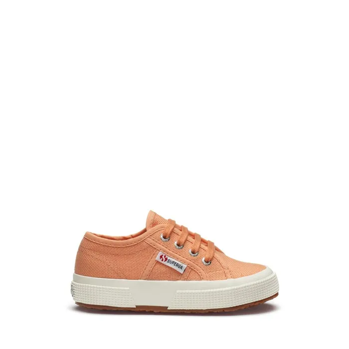 Kids Kid Unisex 2750JCOT CLASSIC Sneaker ORANGE LT CORALFAVORIO Superga Low Cut