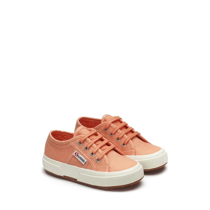 Kids Kid Unisex 2750JCOT CLASSIC Sneaker ORANGE LT CORALFAVORIO Superga Low Cut