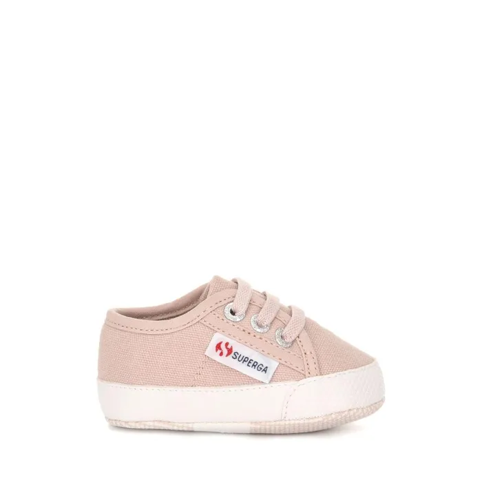 Kids Sneakers Kid Unisex 4006 BABY Low Cut PINK SKINF AVORIO Superga Low Cut