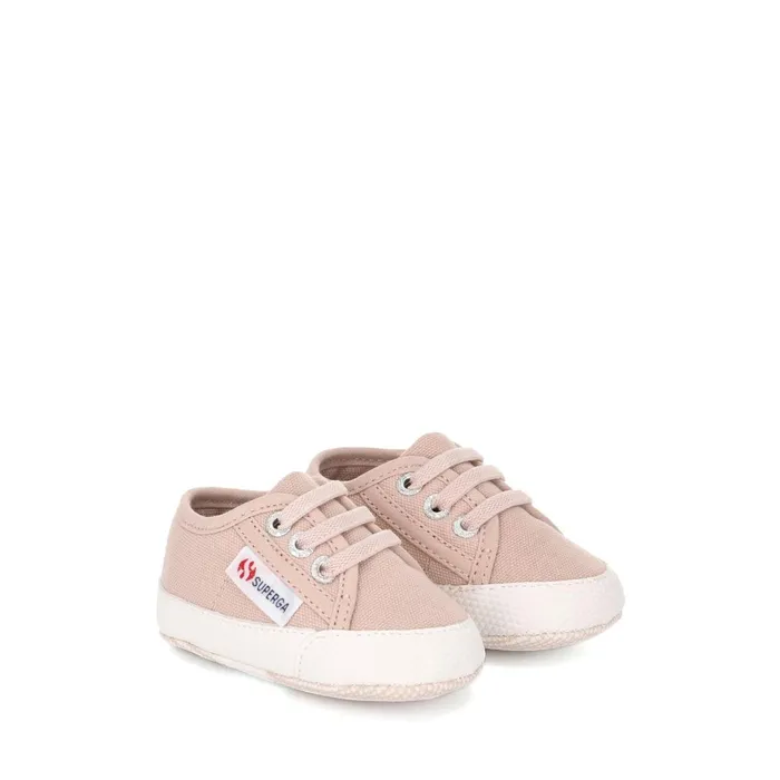 Kids Sneakers Kid Unisex 4006 BABY Low Cut PINK SKINF AVORIO Superga Low Cut