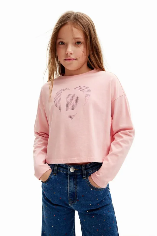 Kids Tshirts And Shirts Desigual Desigual Heart Tshirt