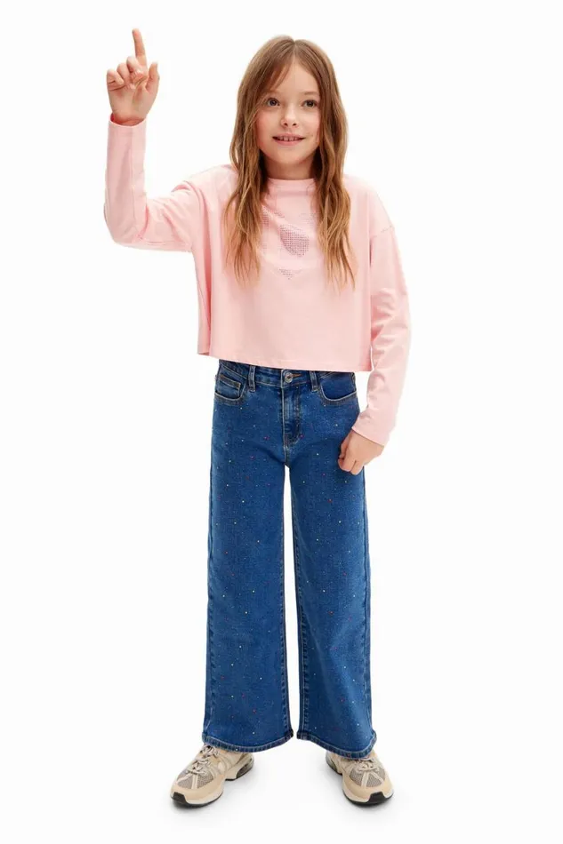 Kids Tshirts And Shirts Desigual Desigual Heart Tshirt