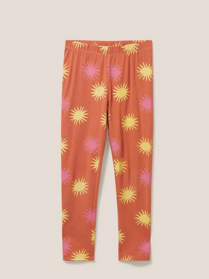 Kids TROUSERS and SHORTS White Stuff Printed Leggings Dark Coral Kids TROUSERS and SHORTS White Stuff Printed Leggings Dark Coral