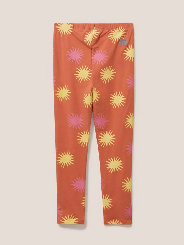 Kids TROUSERS and SHORTS White Stuff Printed Leggings Dark Coral Kids TROUSERS and SHORTS White Stuff Printed Leggings Dark Coral